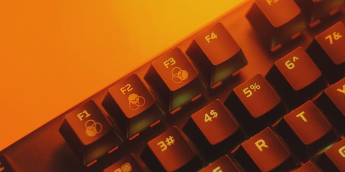 HyperX Alloy Origins Gaming Keyboard key caps