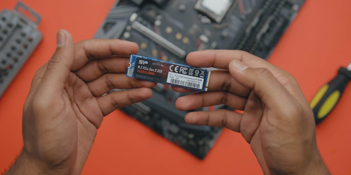 Silicon Power A80 NVME SSD unboxed