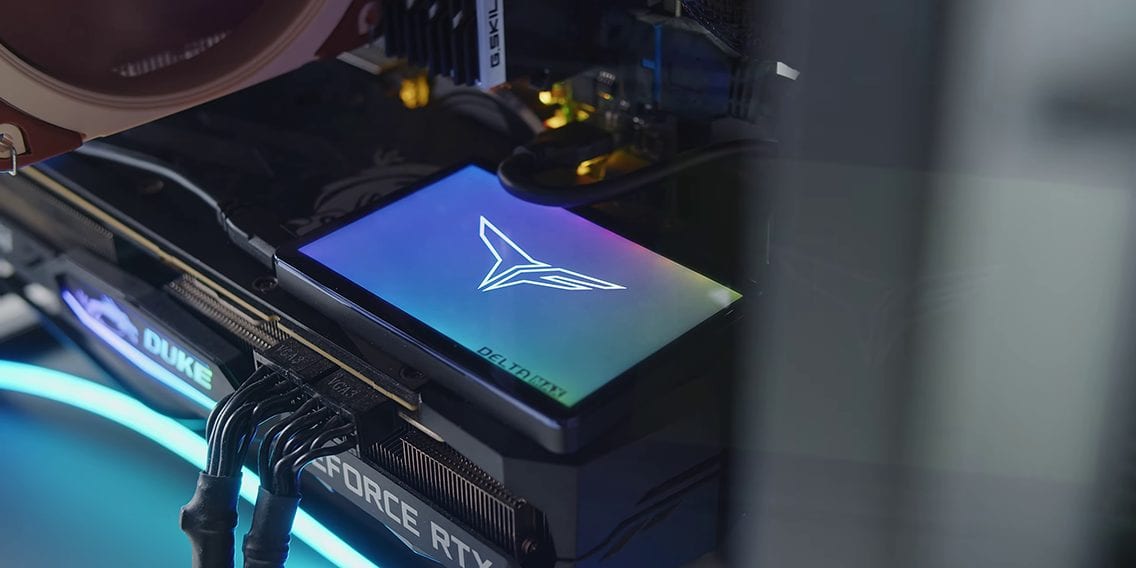 Framework marking Pompeii Team Group Delta Max - This SSD Has The BEST RGB We've Seen!